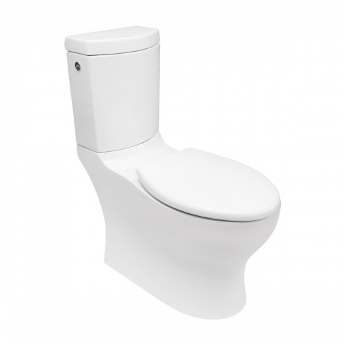 Asiento para WC con Funciones Tipo Bidet Elongado Blanco con Antibacterial  Helvex ATM – Bedon